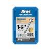 Шурупы с мелким шагом 1-1/2& , Pan-Head, 500 шт Kreg SPS-F150-500-INT (SPS-F150-500-INT)