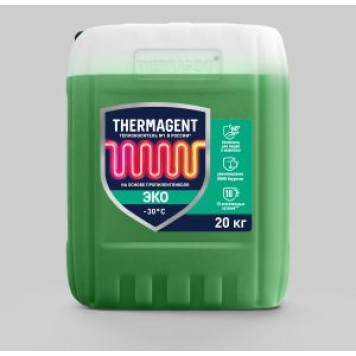 Теплоносители из пропиленгликоля Теплоноситель EKO -30 ﹾС, 20 кг Thermagent TA 914699