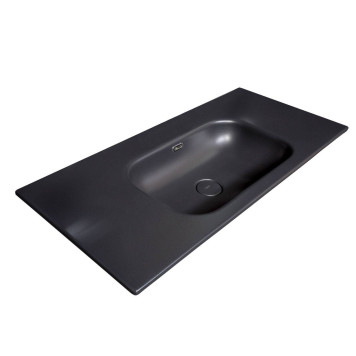 Armadi Art Vallessi Раковина мебельная прямоугольная 81х46х17h см, цвет: антрацит 838-080-A