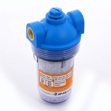 Дозатор Atlas Filtri DosaPlus SL3P прямой/угловой 3 вых. х 1/2 275 г, кристаллы полифосфата-2