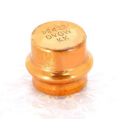 Заглушка пресс IBP медь 22