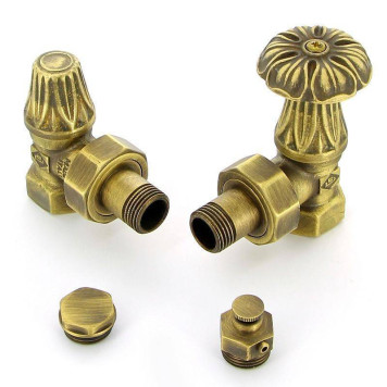 Комплект подключения Carlo Poletti для радиатора Artistic НВ 1/2 угловой-3