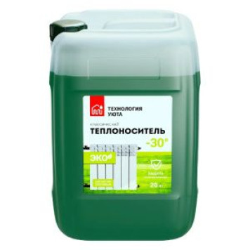 Теплоносители из пропиленгликоля Теплоноситель ТЕХНОЛОГИЯ УЮТА ЭКО -30°С (пропиленгликоль), 20 кг. TA 873256-1