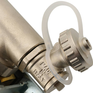 Распределительный коллектор STOUT из латуни с расходомерами на 3 выхода.-10