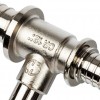 STOUT Трубка для подключения радиатора Т-образная 20/15/25 для труб из сшитого полиэтилена аксиальный.
