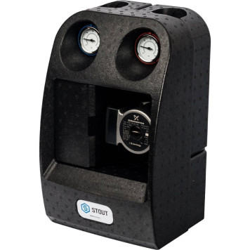 Насосная группа STOUT SDG-0003 с смесителем 1& и насосом Grundfos UPSO 25-65-3