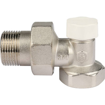 Клапан запорно-балансировочный STOUT SVL угловой 3/4 (SVL-1156-000020)-1
