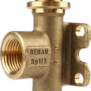 REHAU RAUTITAN Фитинги Тройник настенный 20-Rp1/2-20 RX+ для труб из сшитого полиэтилена-4