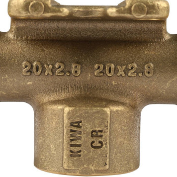 REHAU RAUTITAN Фитинги Тройник настенный 20-Rp1/2-20 RX+ для труб из сшитого полиэтилена-7