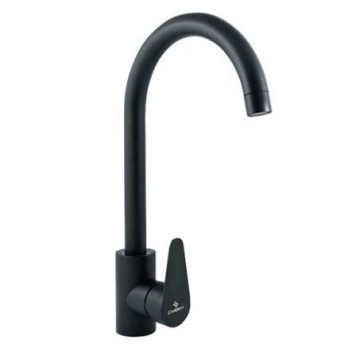 Смес/мойка Ж-Серия однор выс/изл бок/р гайка Сталь Славен СЛ-ОД-Ж27