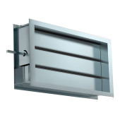 DRr 450х300 воздушный клапан с подставкой под электропривод