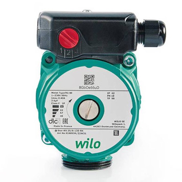 Насос циркуляционный WILO Star-RS 25/6-130 (гайки- адаптеры на 180)-4