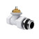 Набор термостатический прямой Royal Thermo Design 1/2М30х1,5 (Белый)