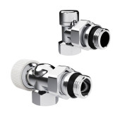 Набор термостатический осевой Royal Thermo Design 1/2М30х1,5 (Хром)