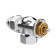 Набор термостатический осевой Royal Thermo Design 1/2М30х1,5 (Хром)