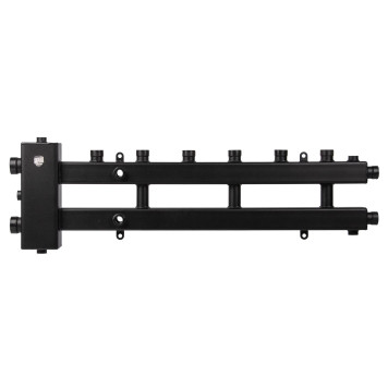 Блок коллекторный Royal Thermo на 3 (4) выхода (сверху/сбоку) стрелка 60 кВт, с кронштейнами-1