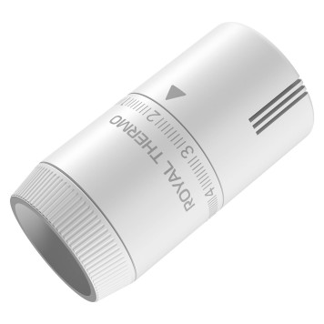 Термоголовка жидкостная Royal Thermo Design М30х1,5 (белый)-2