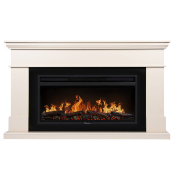 Каминокомплект: Очаг Electrolux EFP/P-4220LS, портал California 42/40/36, молочный-1