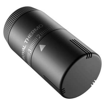 Термоголовка жидкостная Royal Thermo Design М30х1,5 (черный)-1