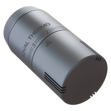 Термоголовка жидкостная Royal Thermo Design М30х1,5 (серебристый)-1