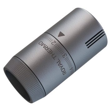 Термоголовка жидкостная Royal Thermo Design М30х1,5 (серебристый)-2