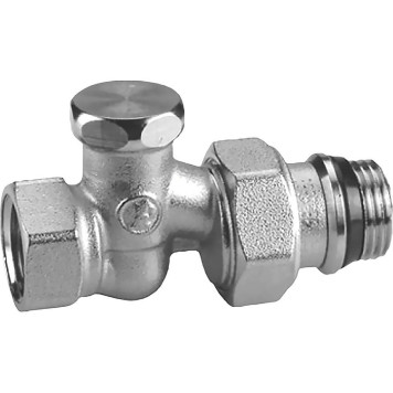 Клапан отсечной Giacomini R16TG для радиатора 1/2 ВН, прямой, Kvs-1.55м3/ч-1