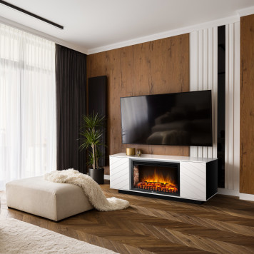 Портал Firelight Como 30 белый, черный, р/в-5