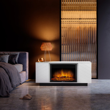 Портал Firelight Como 30 белый, черный, р/в-6