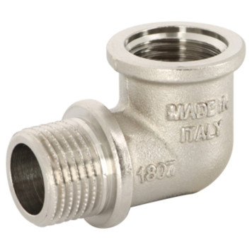 Угол Uni-Fitt НВ 1 с упором, никелированный