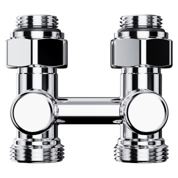 Узел нижнего подключения Royal Thermo Design прямой 1/2х3/4EK (хром)-2