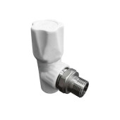 Клапан PP-R бел запорн Дн20х1/2  Ру25 НР угл д/рад VALFEX 1014720012
