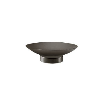 Boheme Uno Мыльница круглая настольная, цвет: shine gun metal 10981-SGM