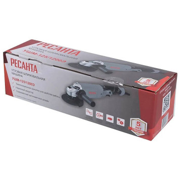 Шлифовальная машина Ресанта УШМ-125/1200Э-5