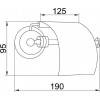 Boheme Hermitage Gold Держатель туалетной бумаги подвесной, 19х12,5хh9,5 см, цвет: золото глянцевое 10350