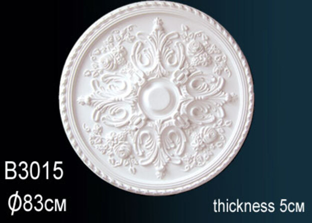 Розетки потолочные